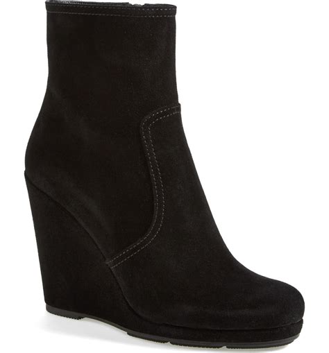 prada wedge boots